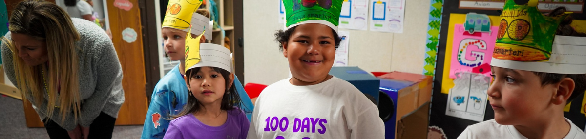 boy and girl smiling